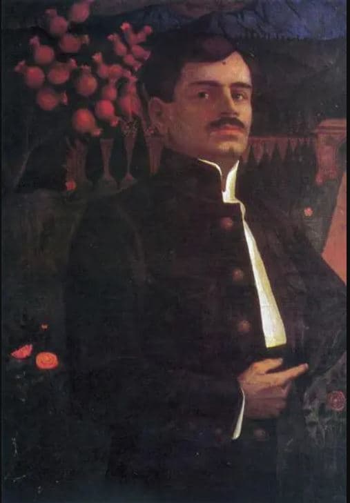 Self-portrait of David Kakabadze