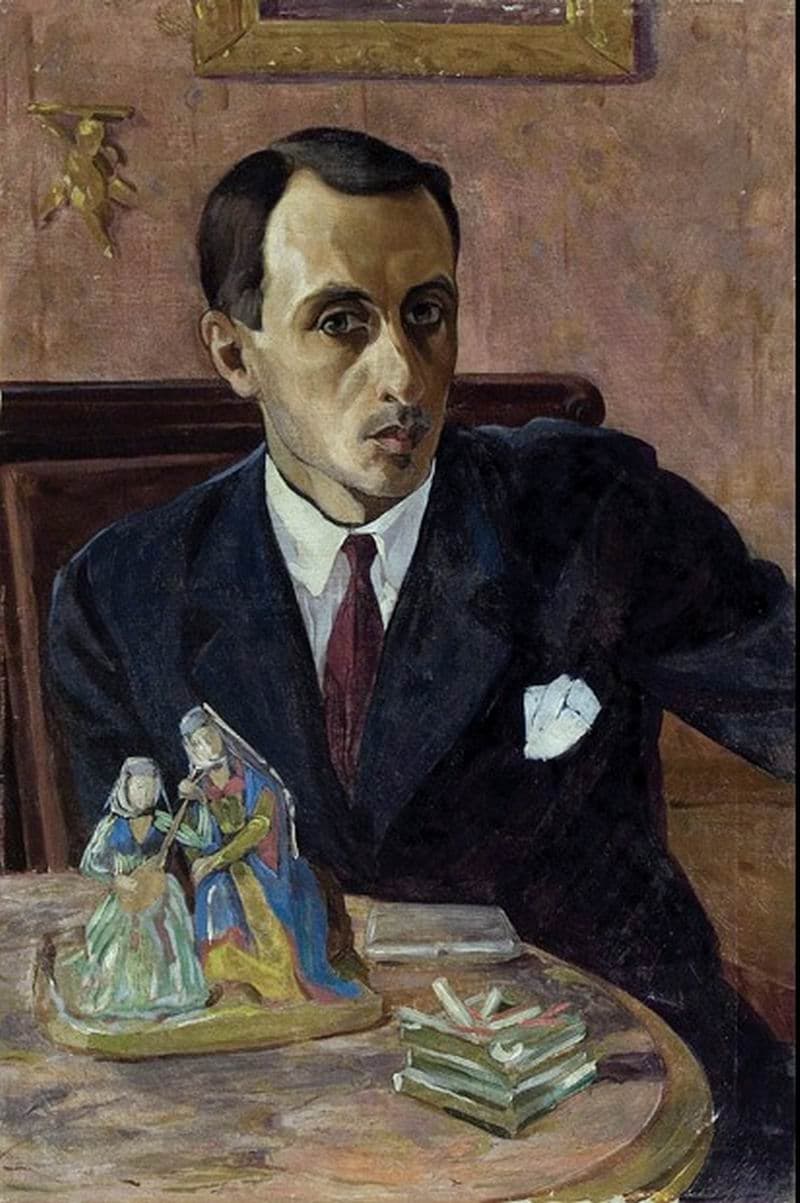 Self-portrait of Valerian Sidamon-Eristavi